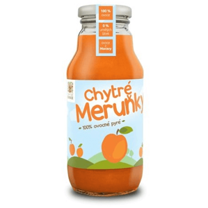 Chytré ovoce Chytré meruňky 100 % 315 ml
